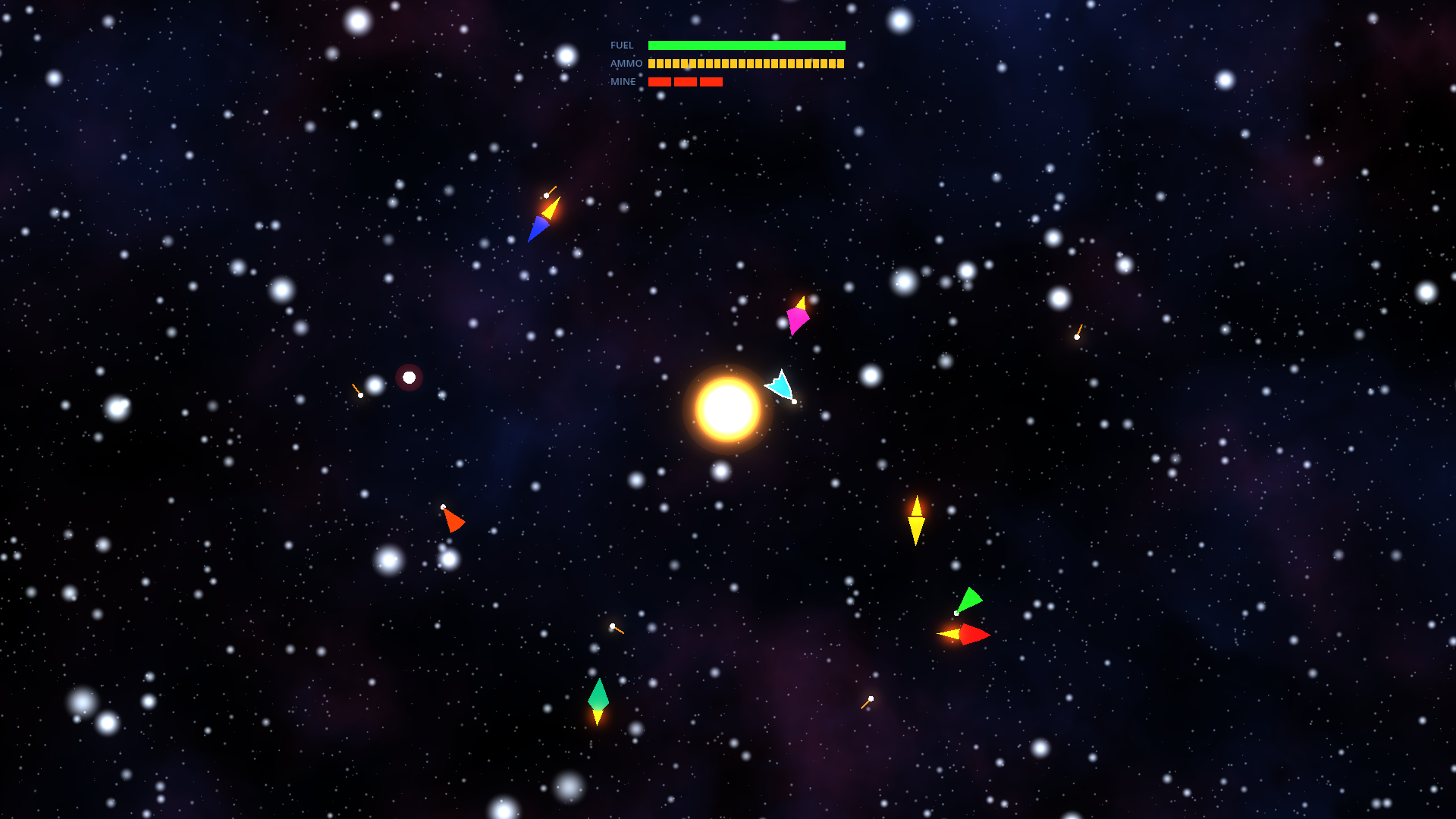 Newtonian slingshot past the star